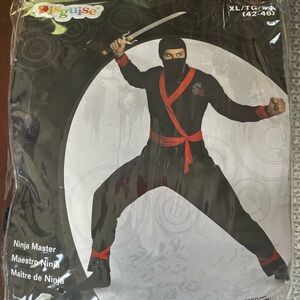 Adult male ninja costume
